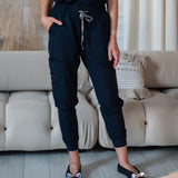 Pantalon de jogging coupe slim VICTORIA™ - Bleu foncé