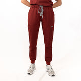 Pantalon de jogging coupe slim VICTORIA™ - Velours bordeaux