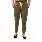 Pantalon de jogging coupe slim VICTORIA™ - Velours vert